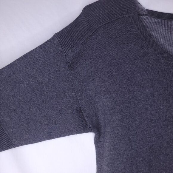 Lacoste Sweater Dress 36 Small Gray Tunic - Picture 3 of 10